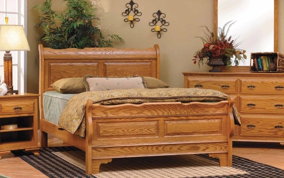 blonde color bedroom furniture