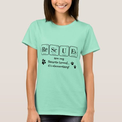 RESCUES, my favorite breed (elementary) T-Shirt