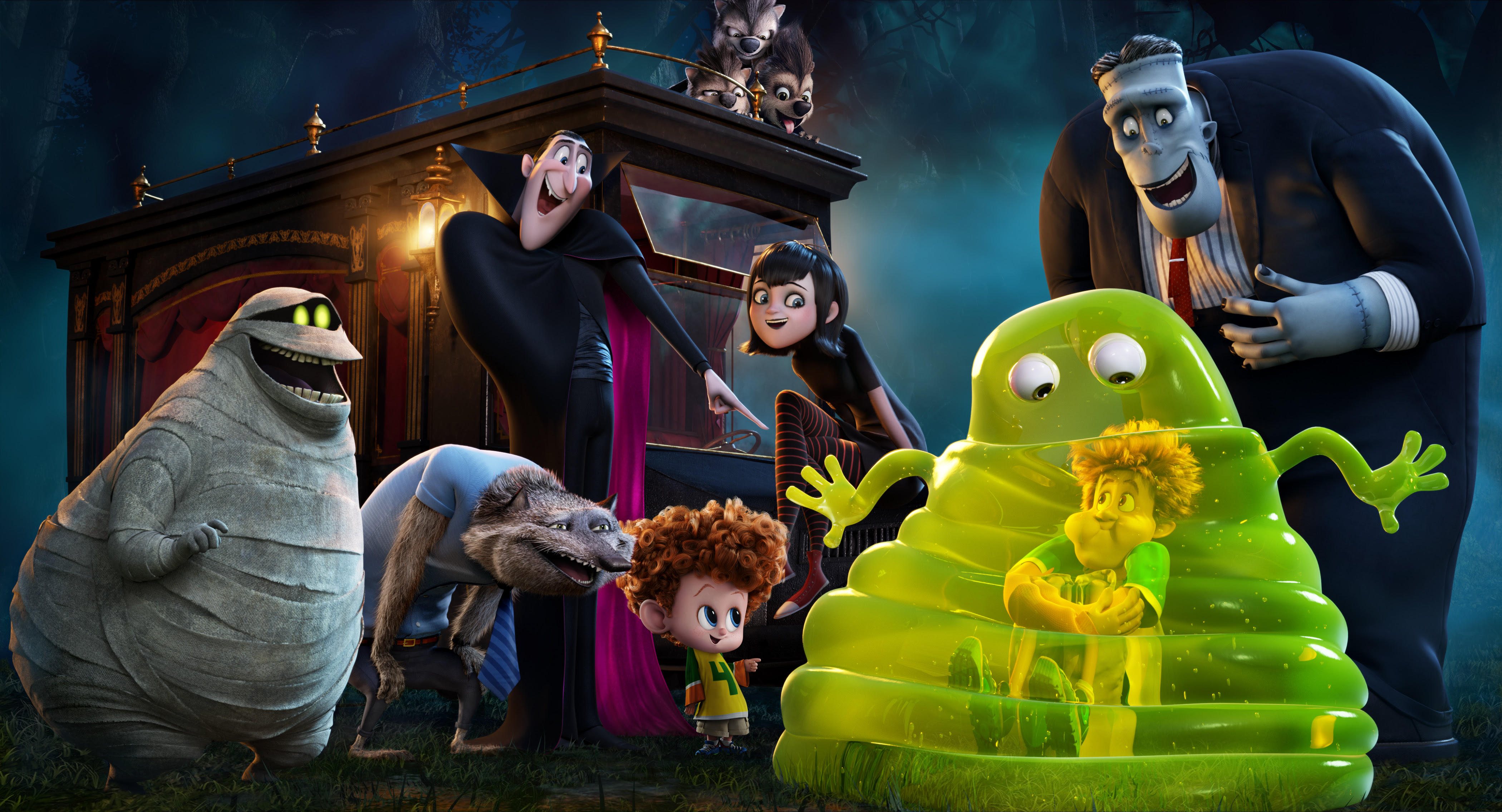 Tinkles The Dog Hotel Transylvania 3 - Kuroi Wallpaper