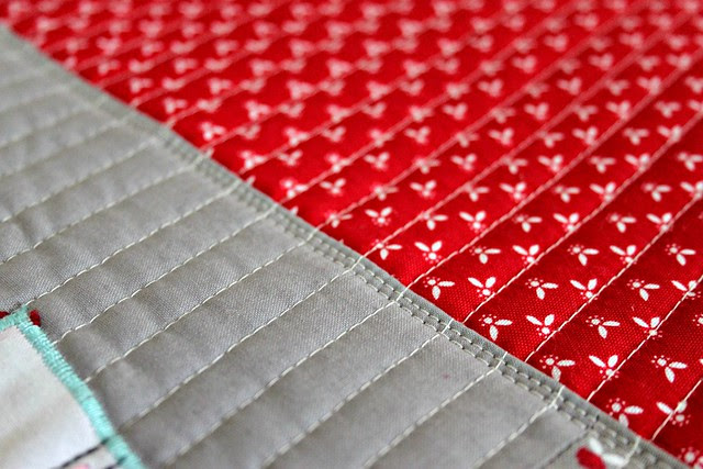 40 add two rows of top top stitching to the pillow to give the house pillow roof a little sturdiness