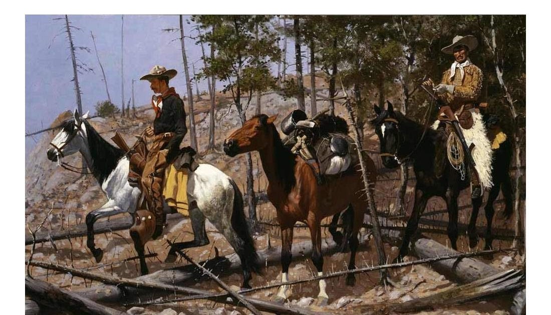 Old Western Murals Wallpaper | Like Wallpapers