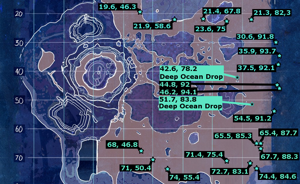 Ark The Island Spawn Map