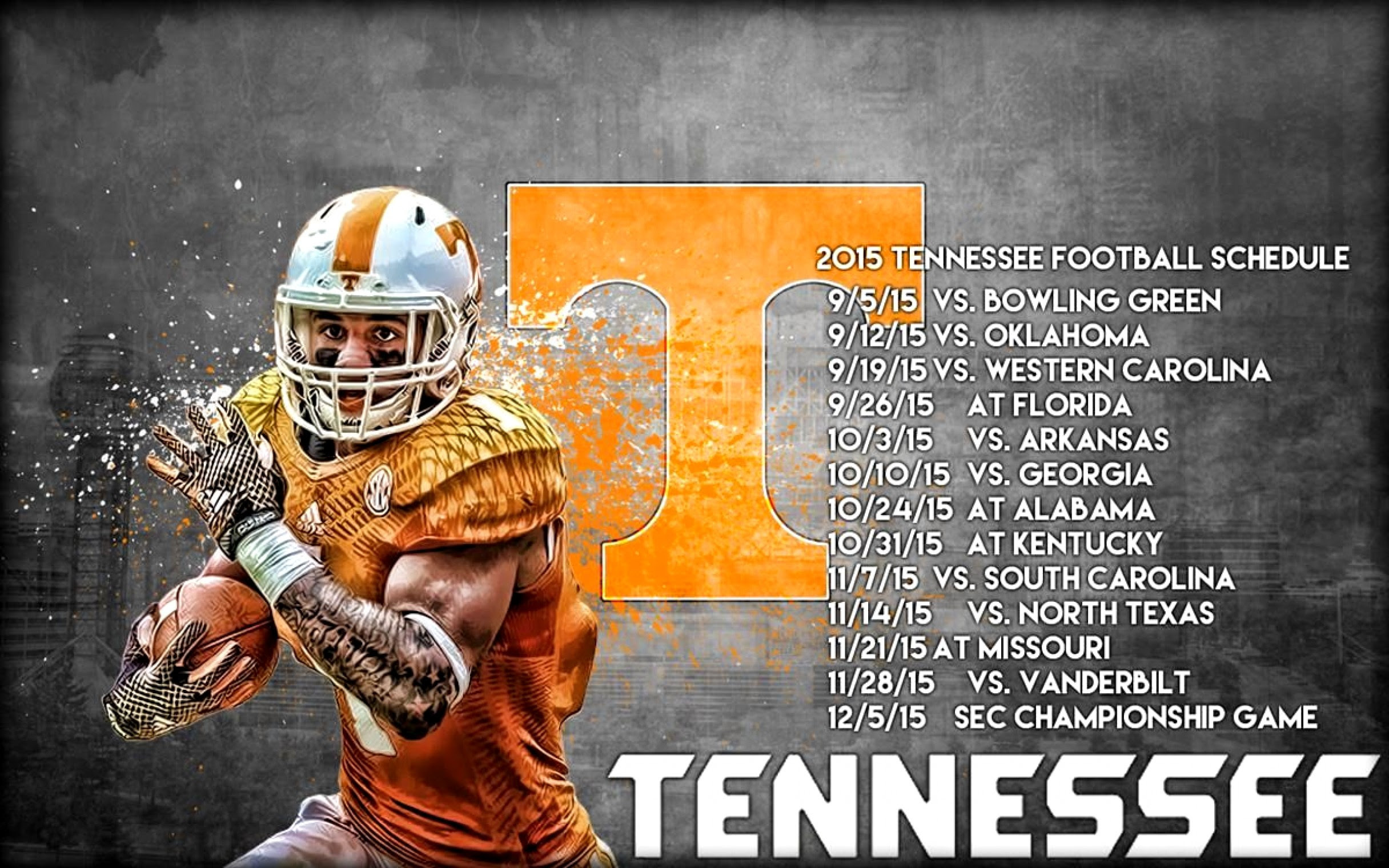 Tn Vols Football Schedule 2015 - SportSpring