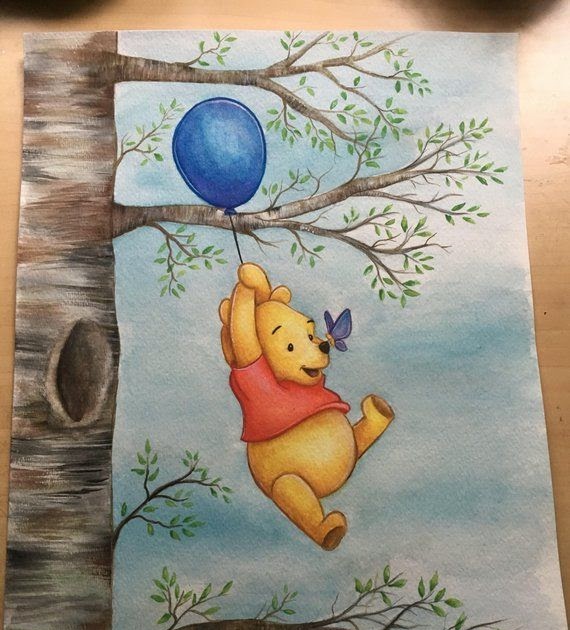 Disney Cartoon Characters Painting