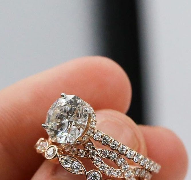 41+ Awesome Solitaire Engagement Ring With Plain Wedding