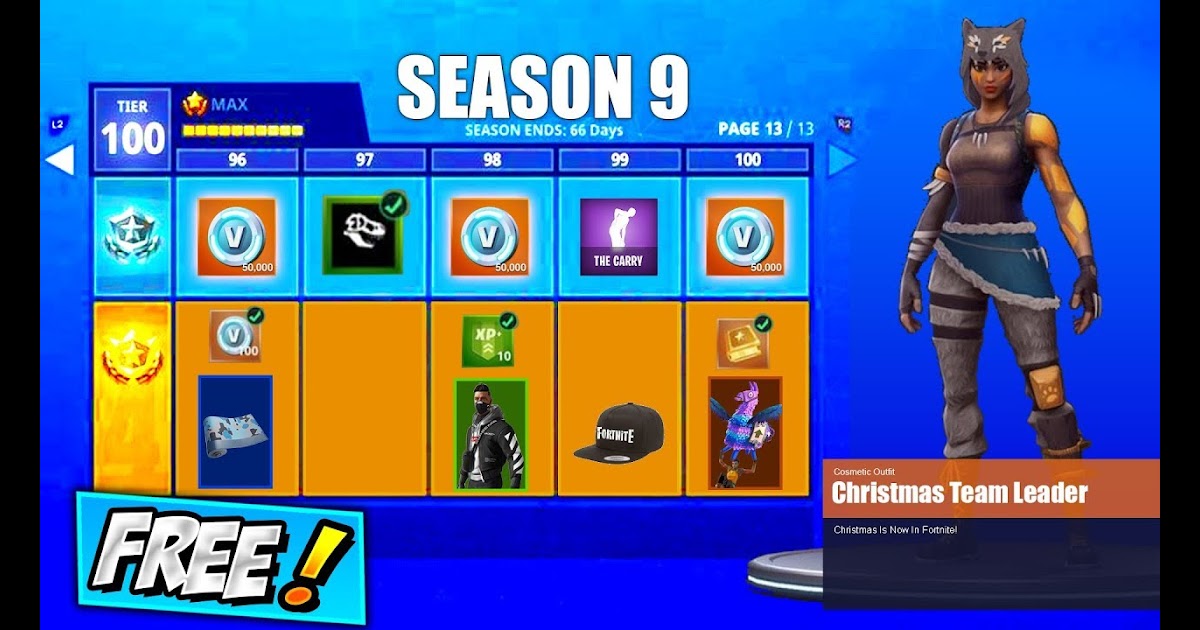 Fortnite Season 9 Battle Pass Overview