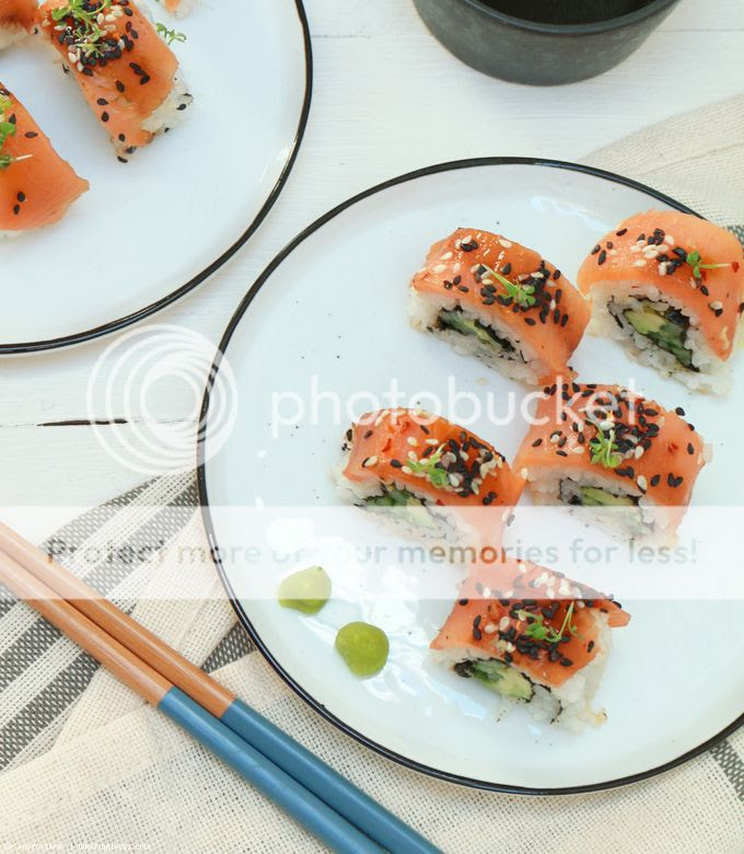 Rainbow Sushi | whatinaloves.com