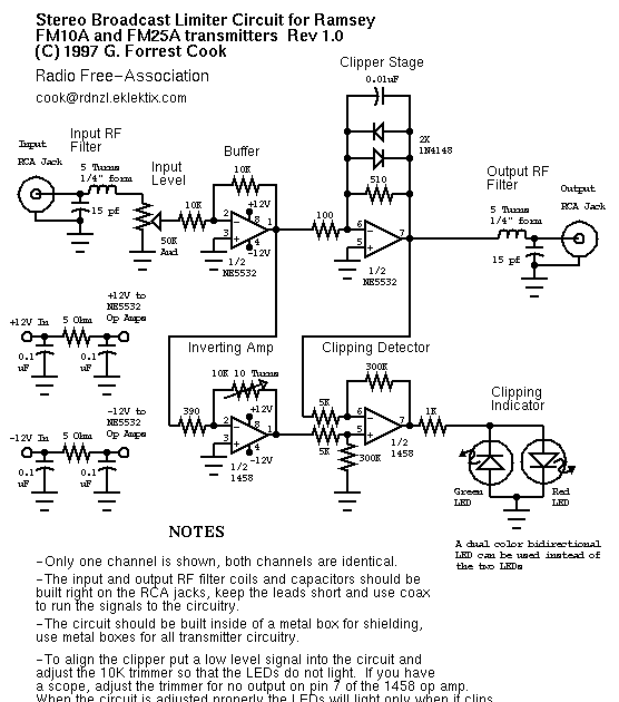 ARWIS' BLOG: Rakit Audio Limiter Untuk Pemancar FM