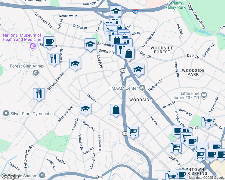 Map Of Silver Spring Md Maps For You
