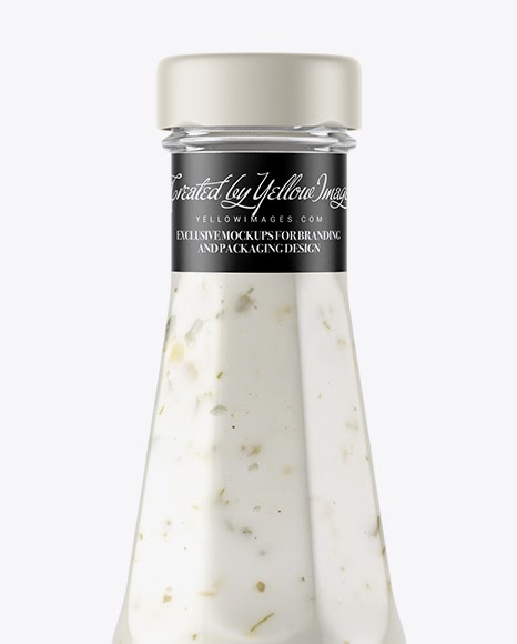 Download Download Clear Glass Bottle With Garlic Sauce Mockup PSD - Clear Glass Bottle With Garlic Sauce ...