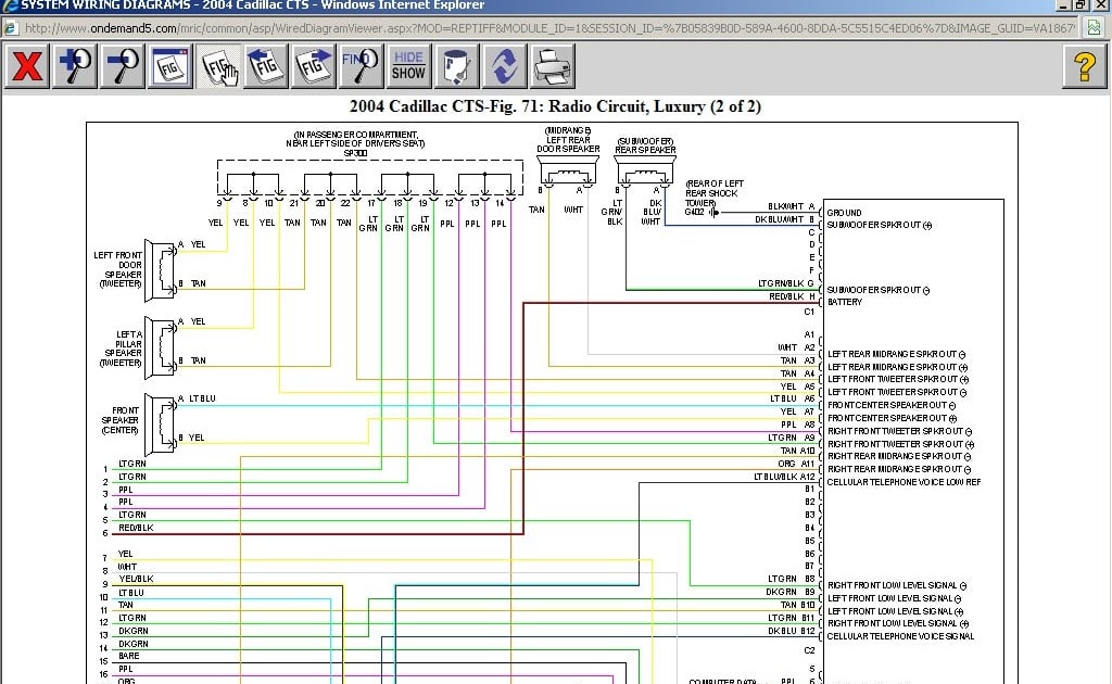 33 2003 Cadillac Cts Stereo Wiring Diagram - Wire Diagram Source