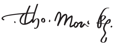 Signature of St. Thomas More