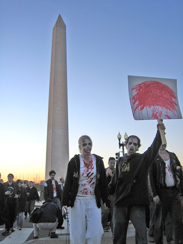 Zombies at the Washington Monument