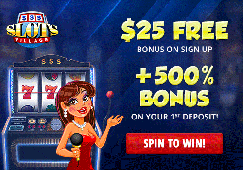 Slots sign up bonus