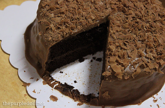 Frank & Carol's Dark Chocolate Cake