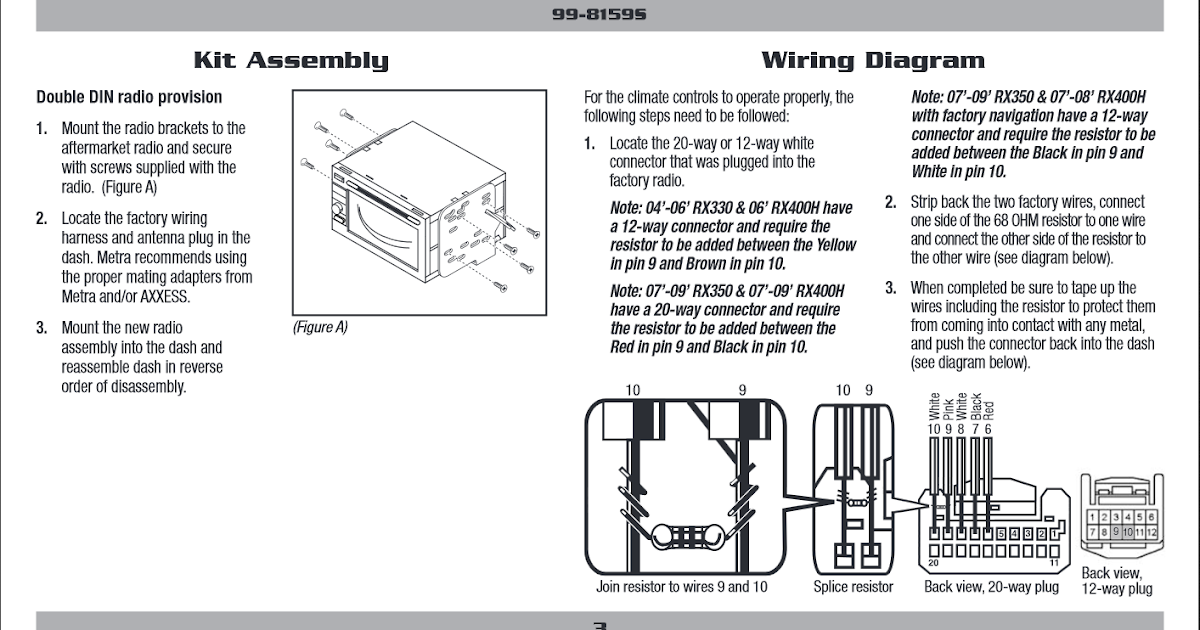 Pioneer Wire Diagram / Car Stereo Wiring Harnesses & Interfaces