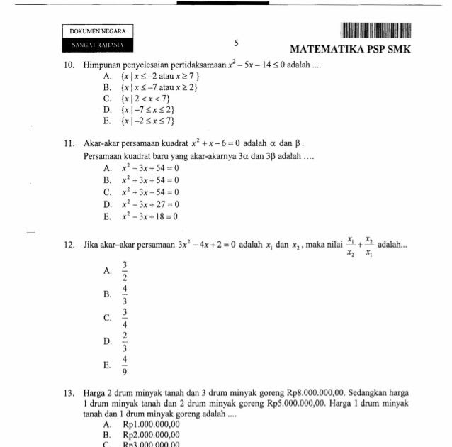 Soal Un Administrasi Perkantoran 2015