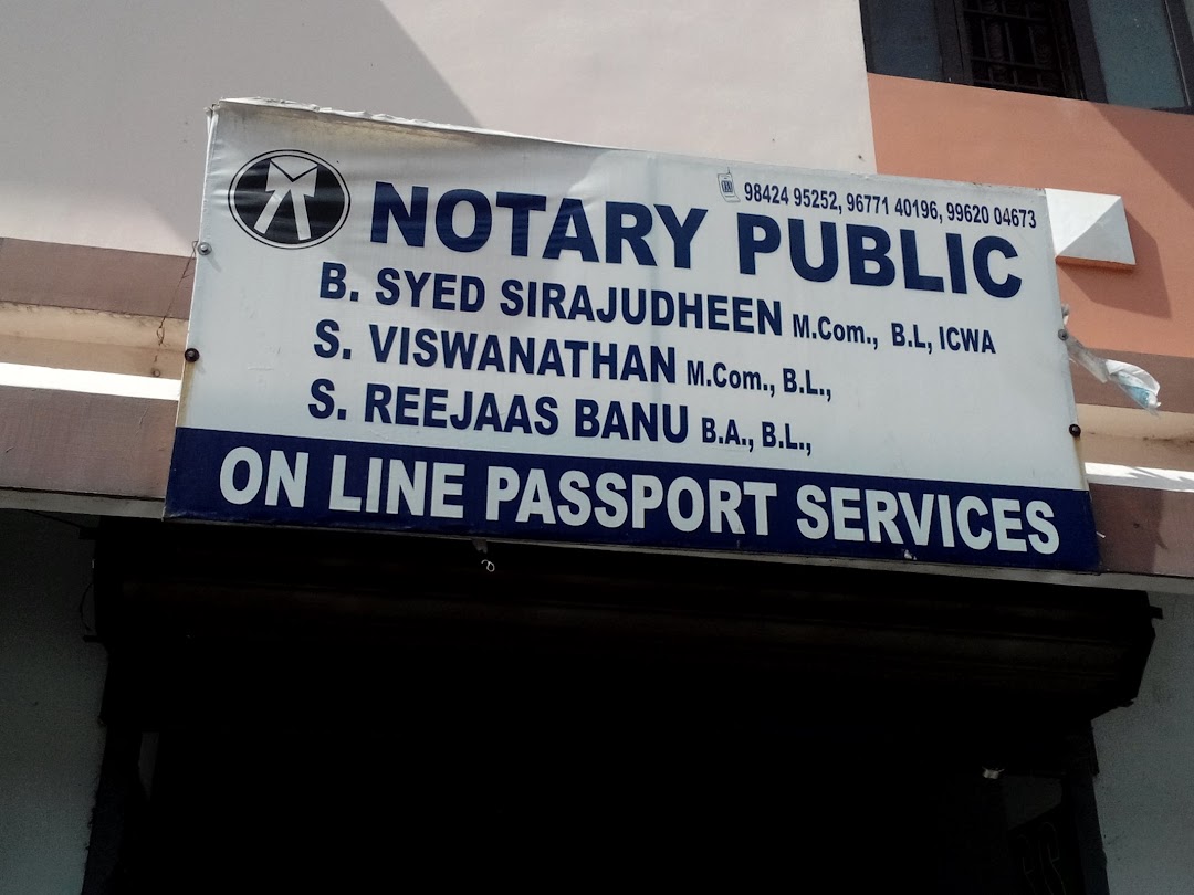 SS Notary Public Services