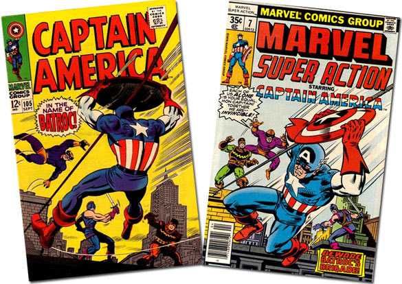 Cap #105 / Marvel Super Action #7
