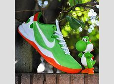 Nike Zoom Kobe VIII (8) "Yoshi" Customs by Kickstradomis Nike Zoom Kobe VIII (8) "Yoshi" Customs by Kickstradomis