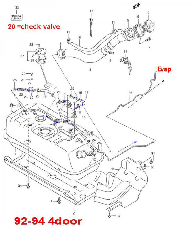 1992 Geo Prizm Engine Diagram - Fuse & Wiring Diagram