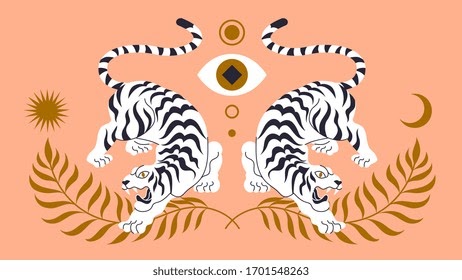 Chinese Tiger Drawing / How to start a drawing of a tiger. - Viper