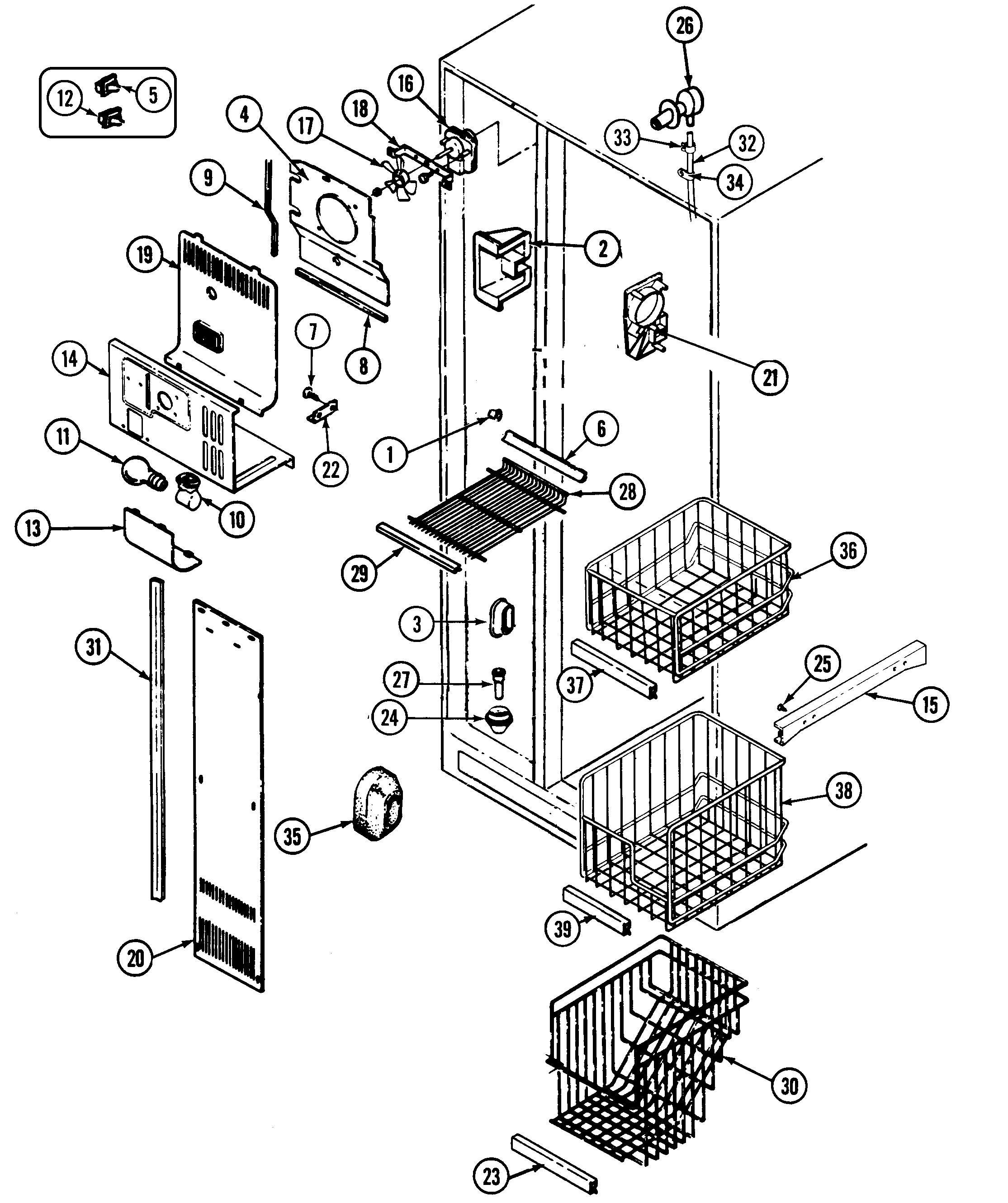 35 Maytag Refrigerator Parts Diagram - Worksheet Cloud