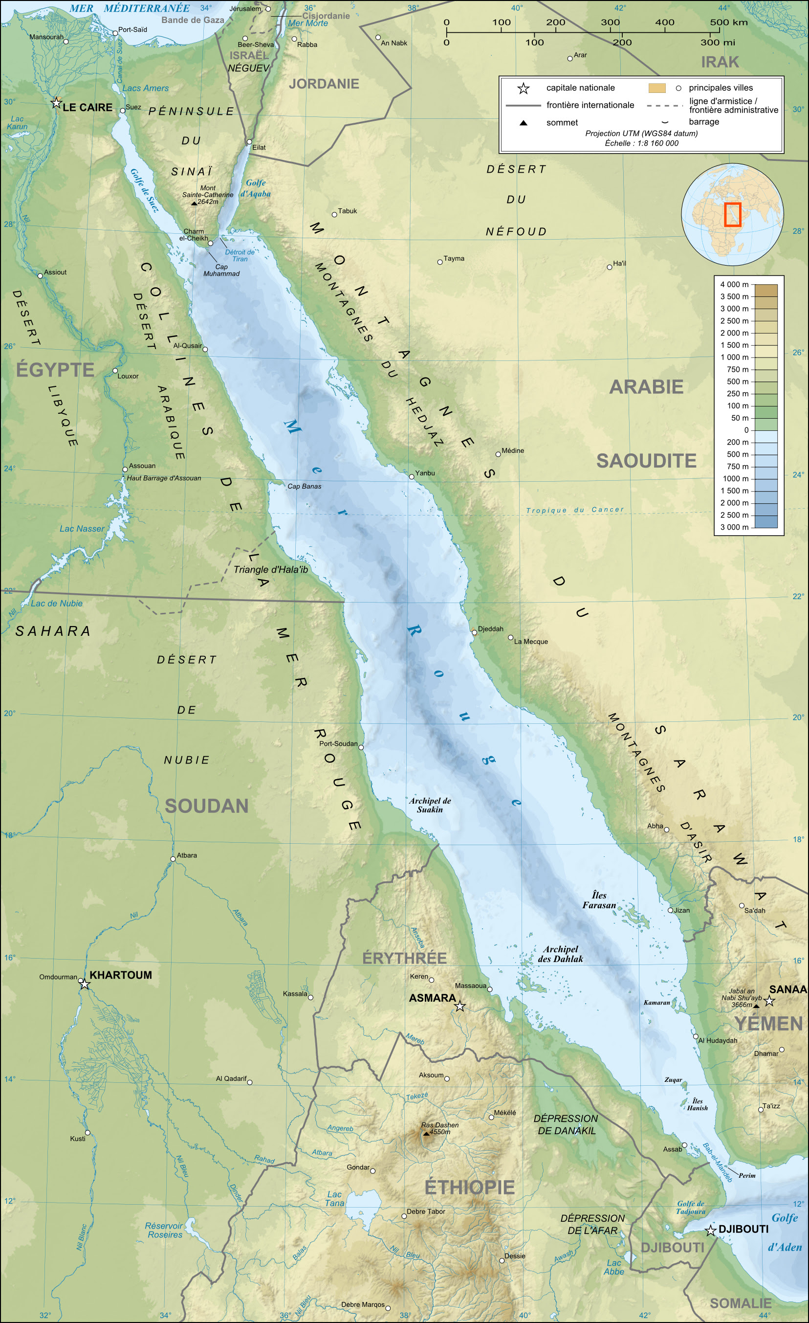 Maps: Map Red Sea