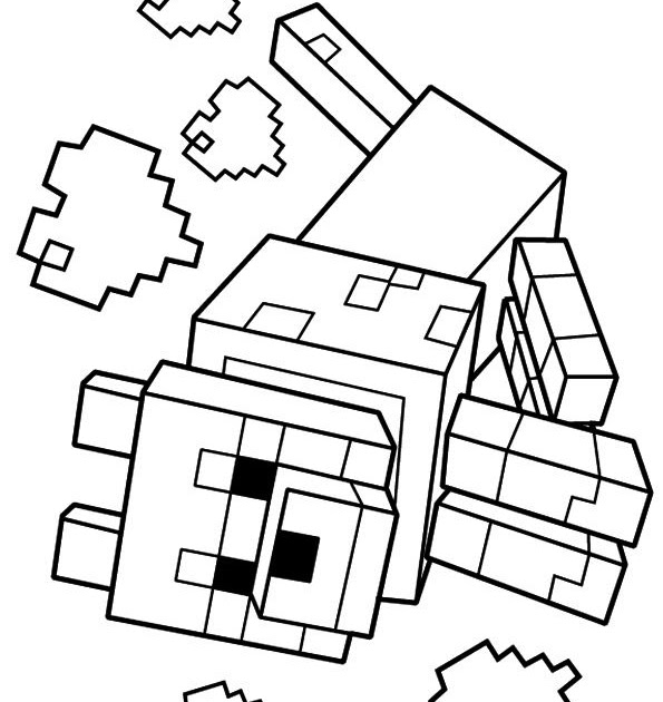 Printable Minecraft Logo Coloring Pages - Coloring Pages Ideas