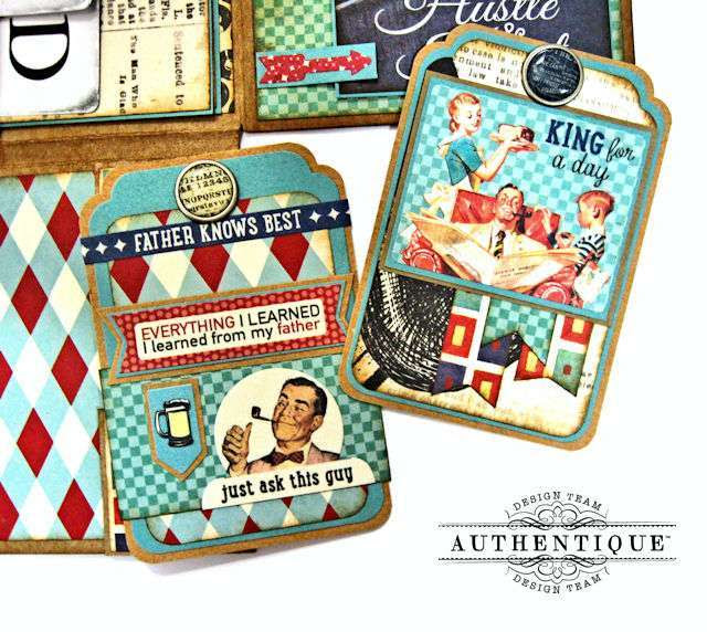 Dear Old Dad Father's Day Gift Wallet with Authentique Dapper Collection by Kathy Clement Photo 8