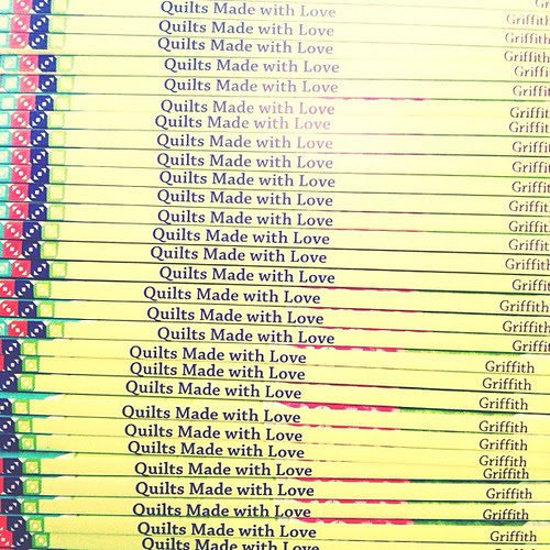 this just in: a whole stack of awesome!!! if you preordered a signed copy, it will be in the mail by friday!!! #quiltsmadewithlove