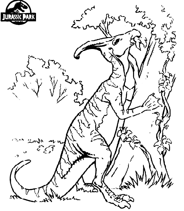 jurassic park coloring pages coloring home