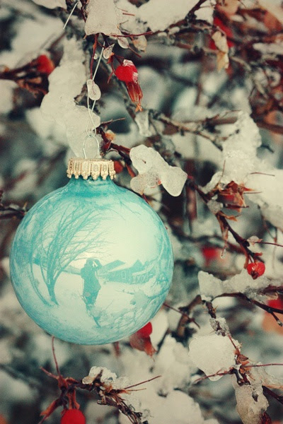 aqua, white, touch of red and brown
