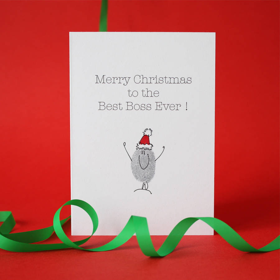 Christmas Card To Boss What To Say - Natal 7