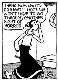 The little know Segar adaptation of 'Night of the Living Dead.' Popeye by E. C. Segar