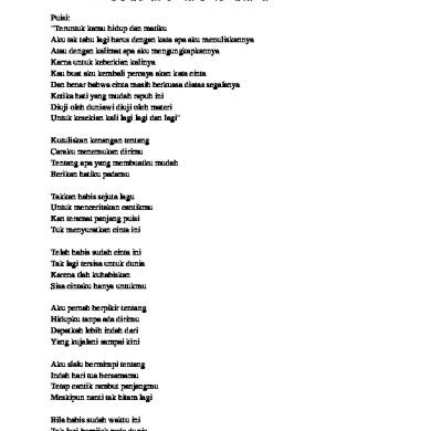 Lirik Lagu Surat Cinta Buat Starla