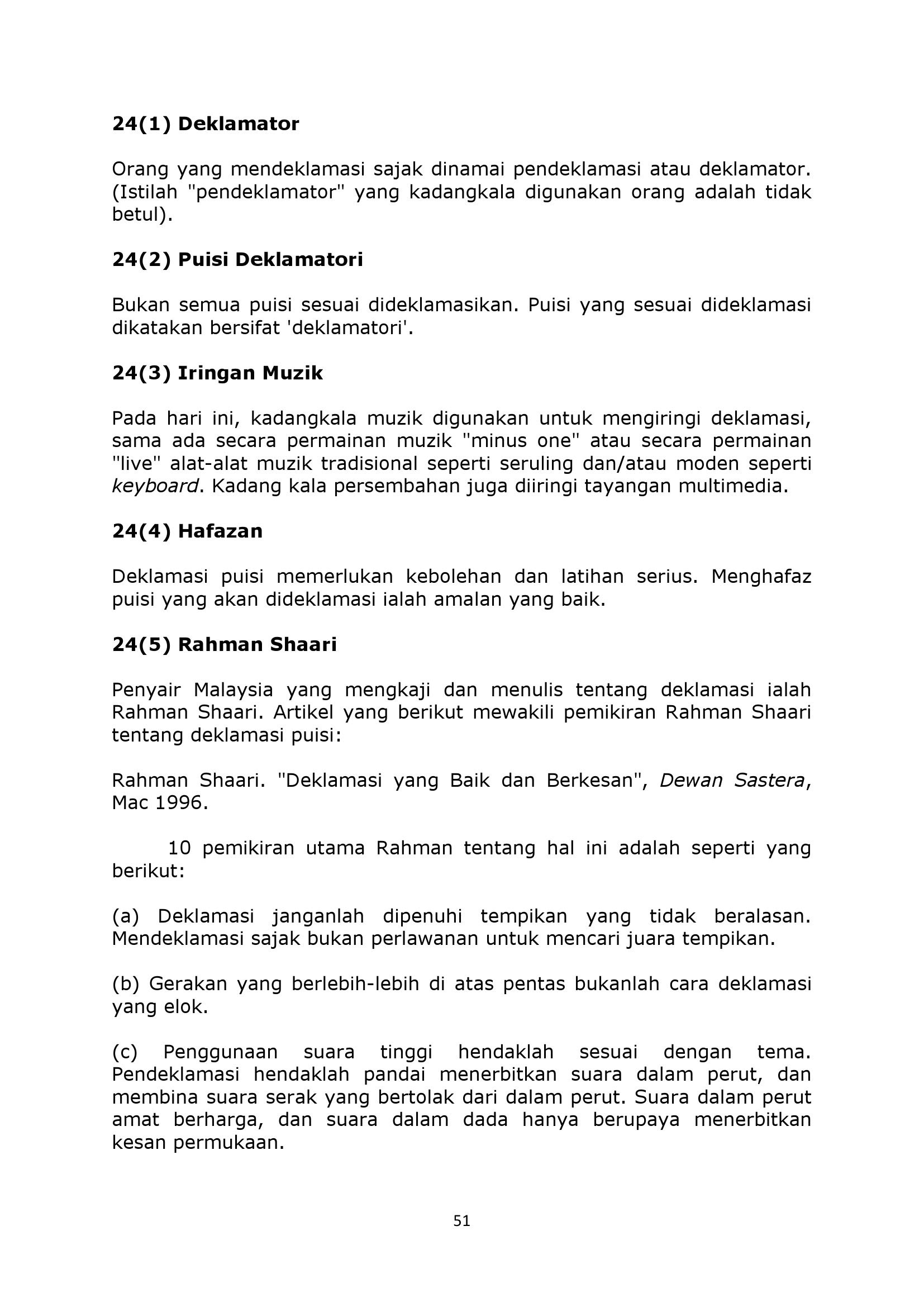 Dapatkan Gambar Kursus Kepenyairan E Sastera Pages 51 100 Text Version Pubhtml5 Terbaru oleh Cikimm
