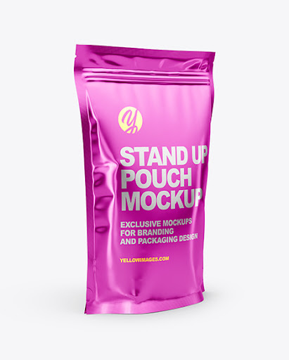 Download Download Glossy Metallic Stand Up Pouch Packaging Pouch Mockups Psd 21 37 Mb Yellowimages Mockups