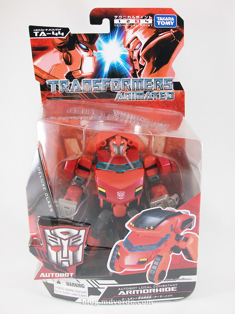 Transformers Ironhide Animated Deluxe Takara - caja