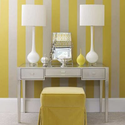 yellow-striped-home-office