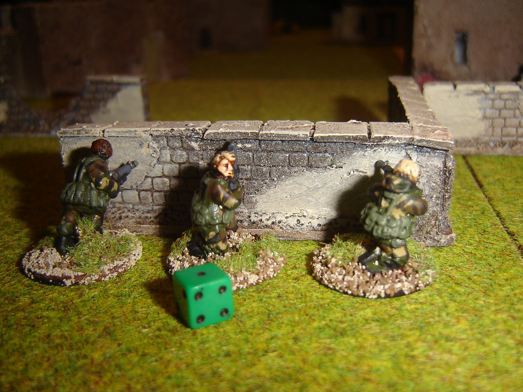 Lead fire team under pressure