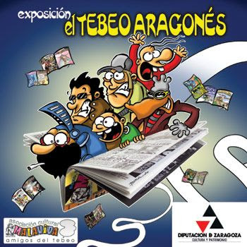 Aquí tenemos el cartel de la exposición, dibujado por Bernal