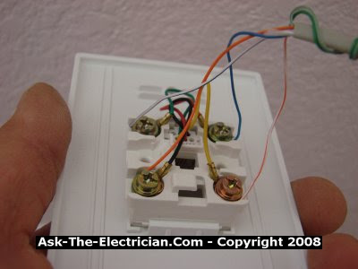 wiring radar: Modular Jack Wiring Jack Pins Numbered
