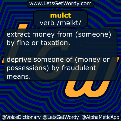 mulct 03/03/2018 GFX Definition