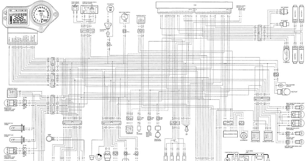 Wiring Diagram PDF: 2002 Honda Cbr 600 F4i Wiring Diagram