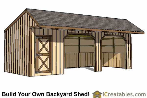 12x36 shed