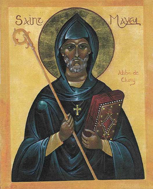 IMG ST. MAJOLUS, Maieul, Abbot of Cluny