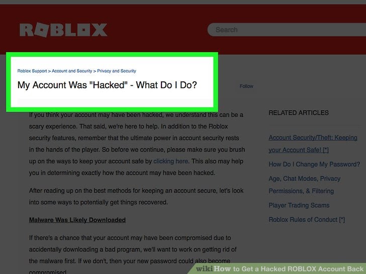 How Do You Know If Your Roblox Account Has Been Hacked