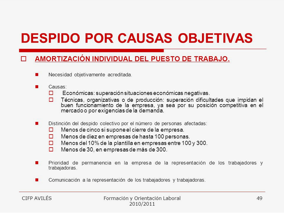 Modelo Carta Despido Objetivo Por Causas Organizativas Compartir Carta