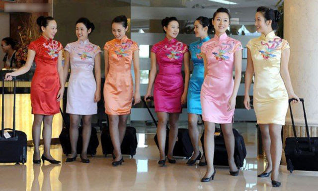Stewardesses from All Over the World